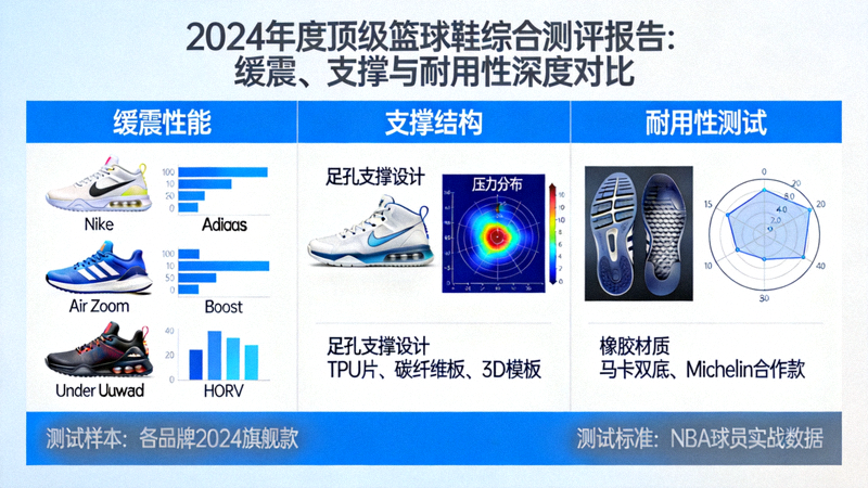2024年度顶级篮球鞋综合测评报告：缓震、支撑与耐用性深度对比